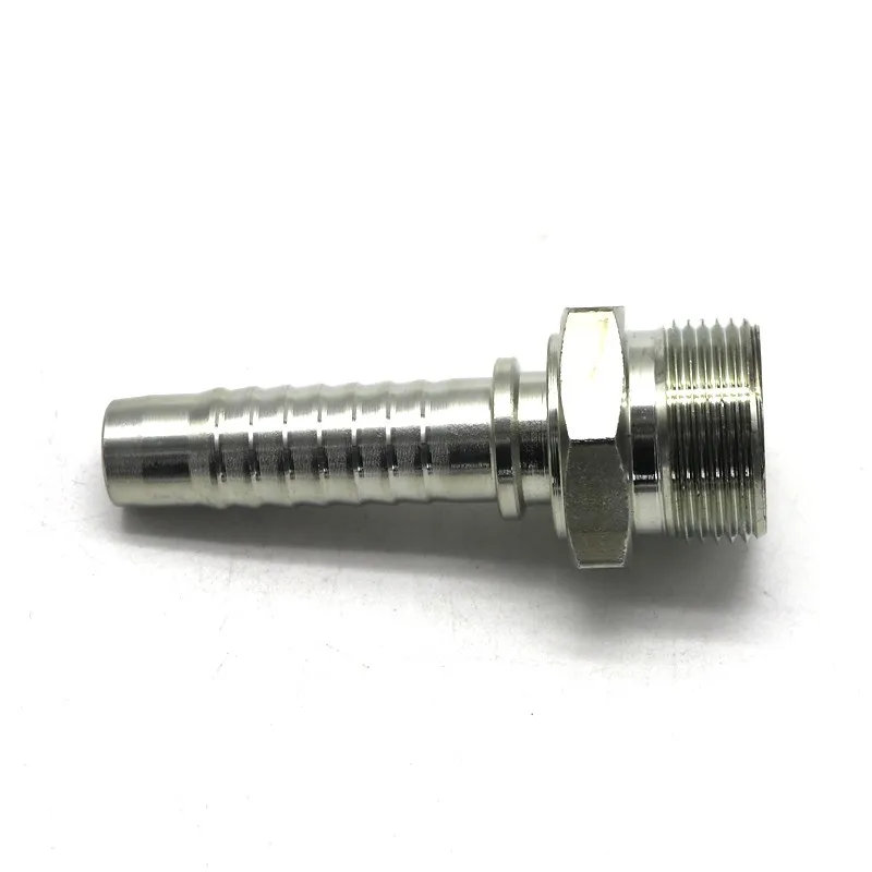 Straight Cutting Sleeve Hydraulic Hose Connectors Ferrule Fittings