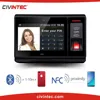 Linux TCP/IP Ethernet biometric fingerprint attendance time recording with RFID card reader, PoE/battery, offer software and SDK
