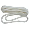 White color 20 mm Double Braided Nylon Dock Line Mooring Lines with splice clip