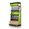 Customized Point Of Sale Metal Wire Coffee Potato Chip Chocolate Food Candy Display Rack