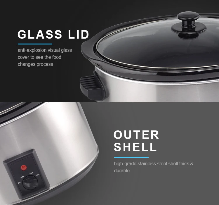 2021 Highest Rated 8 Qt Best Slow Cooker For Large Family Programmable