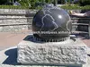 granite rotating ball water feature
