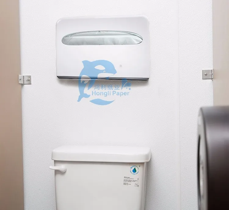 promotional 1/2 fold disposable flushable toilet seat cover paper