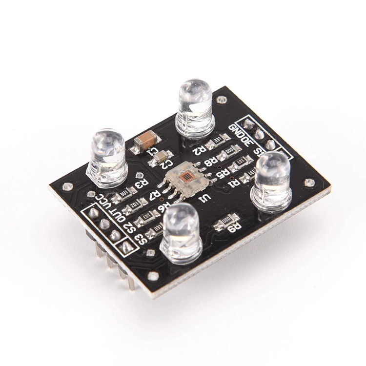 颜色识别传感器 tcs230 tcs3200 rgb 颜色传感器模块