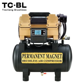 Brushless Mini Oilless Silent Portable Pneumatic 1500w Ac Air Brushless Mini Oilless Silent Portable