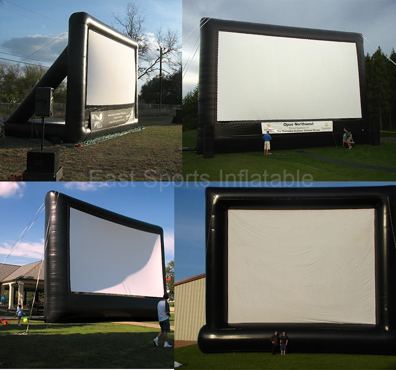 inflatable outdoor movie screen