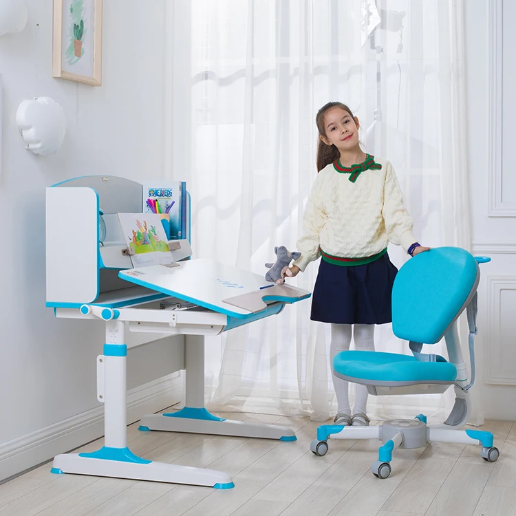 Kid Srite Hot Sale Study Desk Kids And Chair Set Ergonomic Study