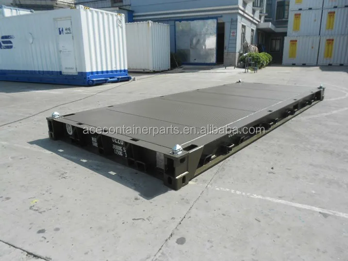 Bolster for speaicl cargo load 20ft Shipping Container Platform, View