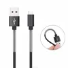 Durable wholesale 1m fast charging metal protect half spring usb cable for android
