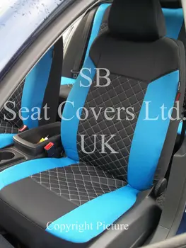 Blue Diamond Stitch Car Seat Covers Full Set Buy Universal Car