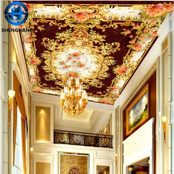 Ceiling Good Quality Wall Mural 3d Ceiling Wallpaper Sky Pattern Non Woven Fabric 3d Ceiling Mural Buy 3d Wallpaper 3d Ceiling Wallpapers 3d
