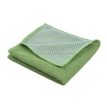 Microfiber Dish Cloths With Mesh Scrubber To Clean Kitchen Made In Microfiber Dish Cloths With Mesh Scrubber To Clean Kitchen Made In China