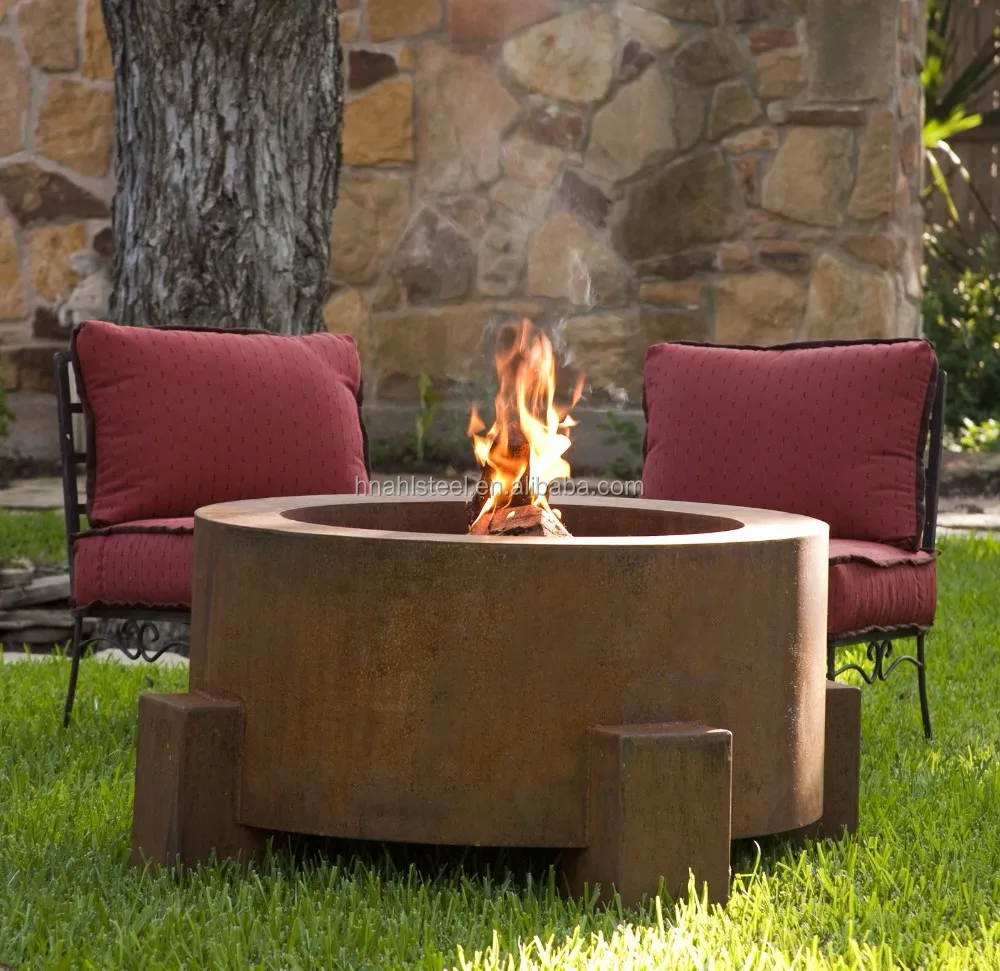 new arrival wood burning portable fire pit outdoor