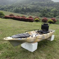 

GK34 electric motor kayak new model also have pedal drive system