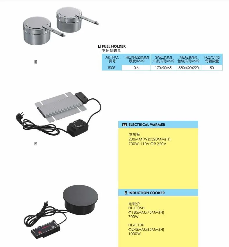 Ecofriendly Long Burning Heating Stainless Steel Chafing Dish Fuel