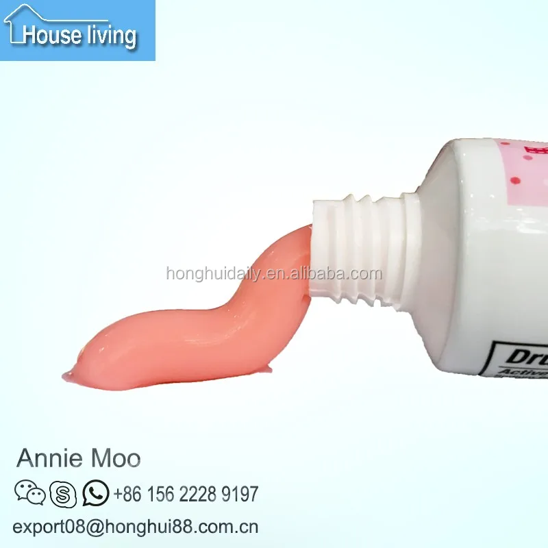 Oem 06 Kids Toothpaste Pink Gel With Sweet Strawberry Flavor Best