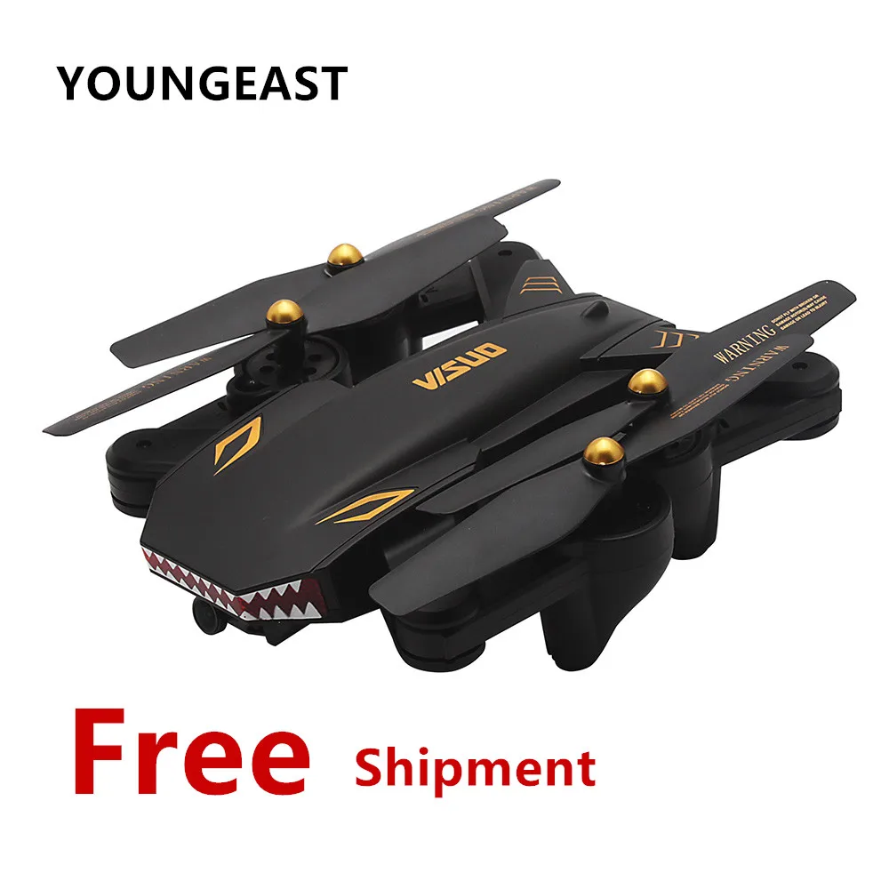 

Fast Free Shipment Visuo xs809s rtf rc aircraft Video drone quadcopter MP HD WIFI FPV Cam Dron Folding, Black