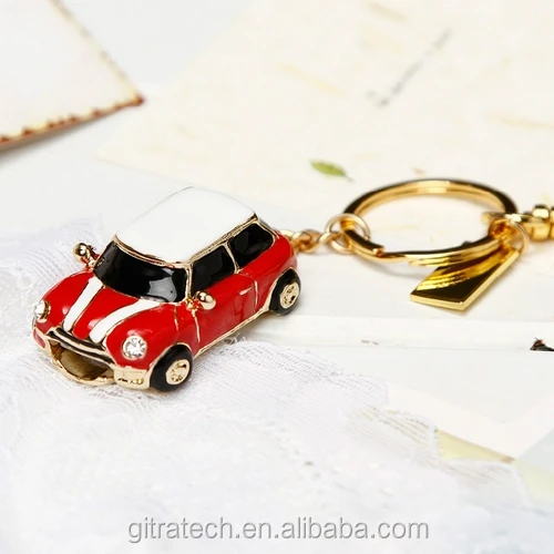 

Hua Qiang Bei Durk blue Pink Red Car Shape Usb Stick For Gift Jewelry USB Flash Drive