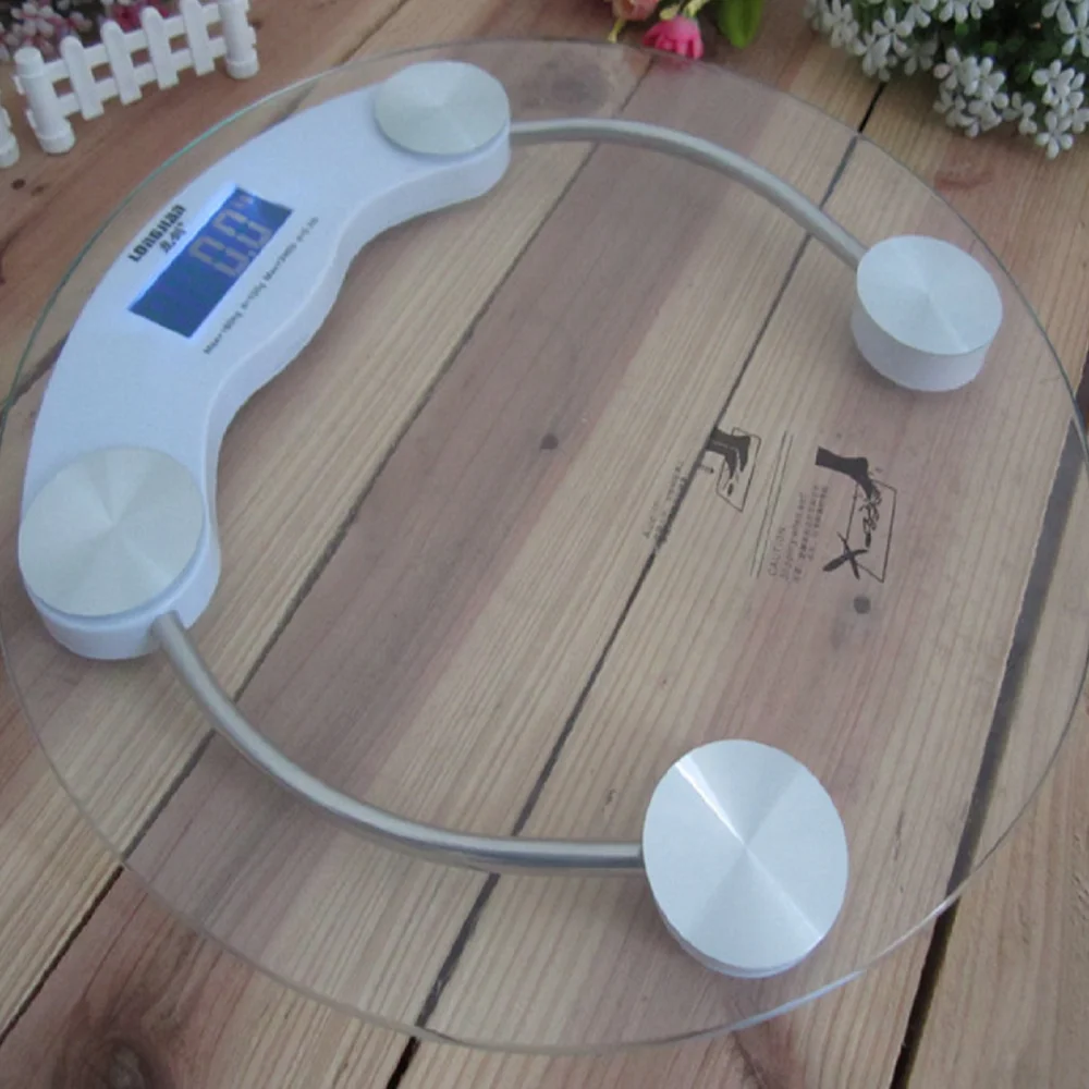 

Electronic Weighing Scale Digital LCD Weighing Scale, Black, pink, gold