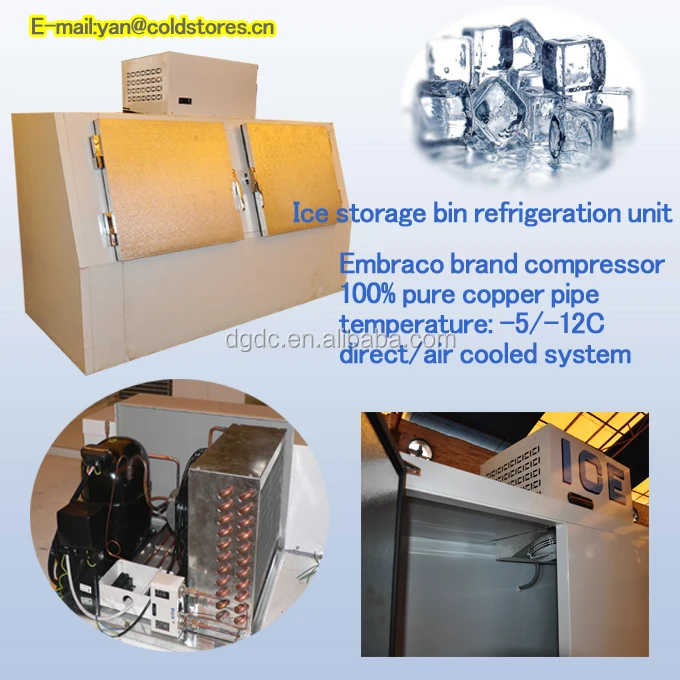 Ice bin refrigeration unit 1-2