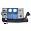 double spindle double turret 550T automatic cnc turning center for sale