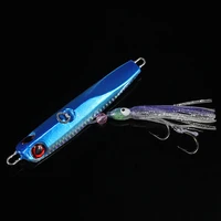 

Toplure Slow Jig Inchiku Jig Luminous Bottom Ship Lures Metal and Octopus Skirt With Assist Hook 130g 200g 500g