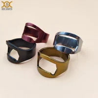 

Wholesale 20/22/24mm stainless steel metal ring bottle opener with custom laser logo