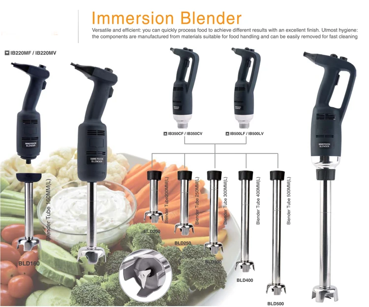 Commercial Electric Food Hand Blender Frusta / Whisk Mixer