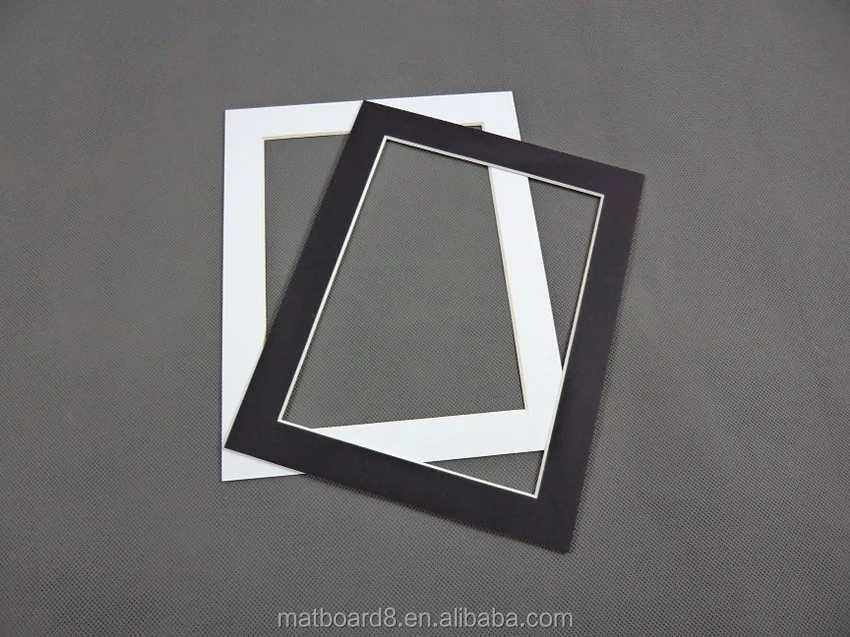 Professional Picture Framing 11x14" With 8x10" Window Opening Mat Board