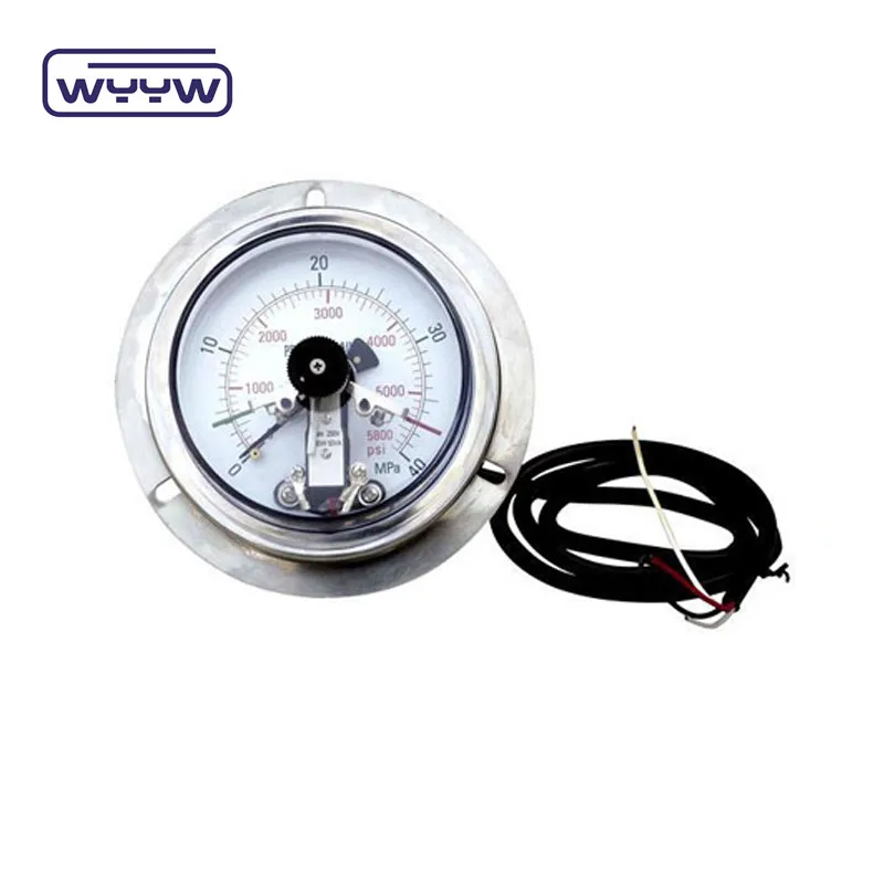 pressure gauge back mount