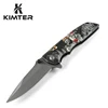 Folding Pocket Knife 440 Blade 3D Print Steel Handle Support Custom Logo FBA outdoor tool Tactical Hunting Survival Gift Knives