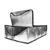 aluminum plate insulated fish totes locking ice cooler box