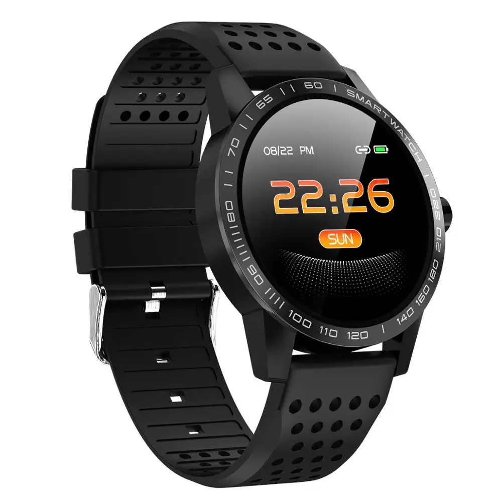 

High Quality T2 Smart Watch Blood Pressure Smart Bracelet Heart Rate Sensor Touch Screen Fitness Tracker Watch iSO Android, Black , blue