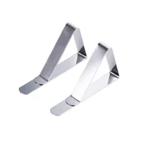 

New Home Decor Stainless Steel Table Cloth Clip Fix Clamp for Party Picnic