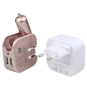 USB Dual Port 4.8A Fast Charging Travel Adapter iPhone