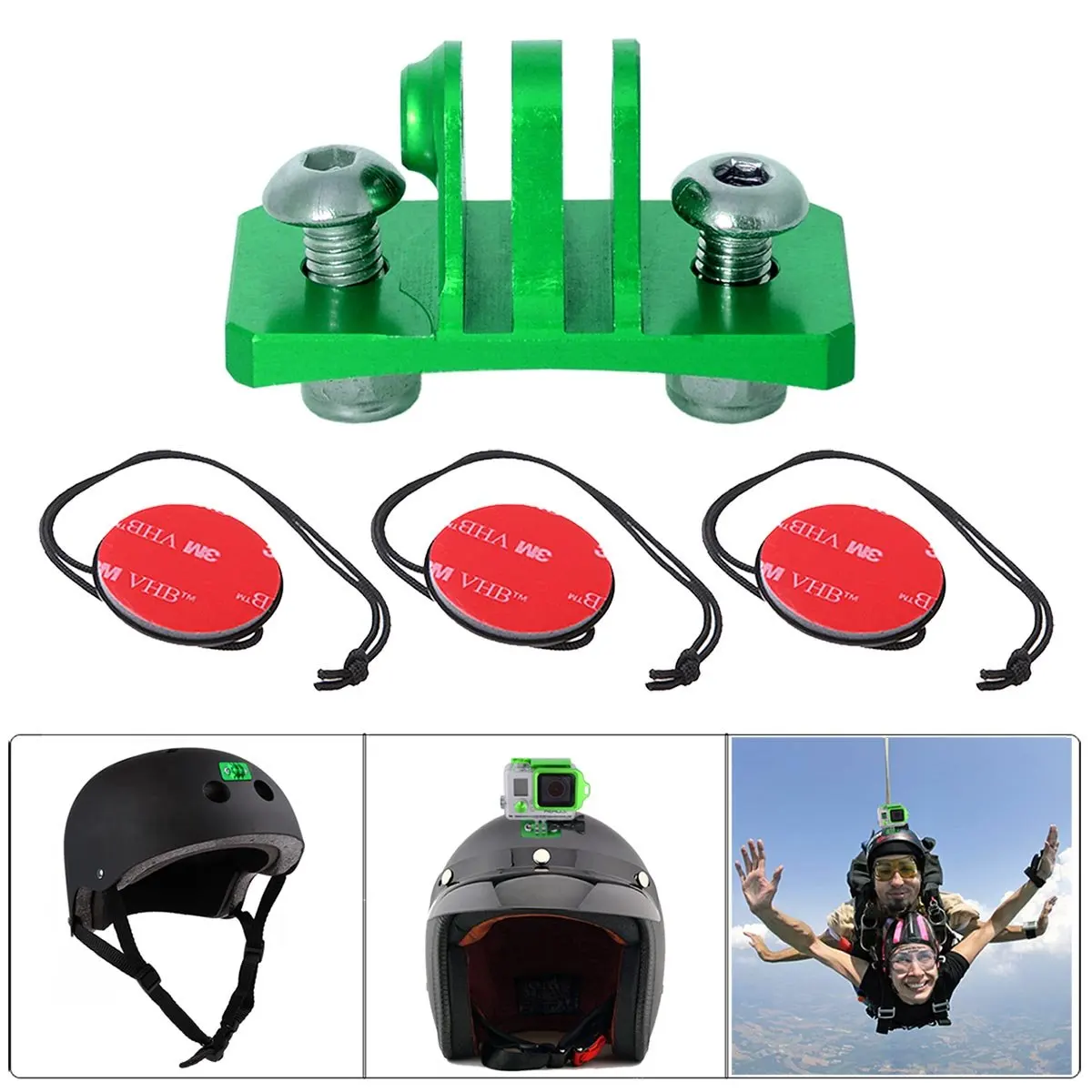 Buy Fantaseal Action Camera Helmet Mount Aluminum Skydiving Helmet