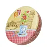 Factory Large Round Cookies Gift Metal Box Tin Cans for Food Packaging