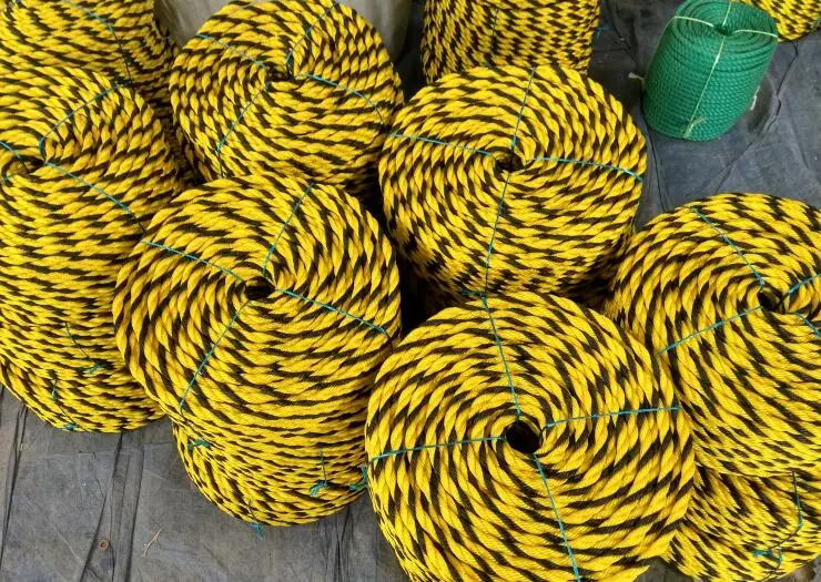3 strands PP/PE tiger rope