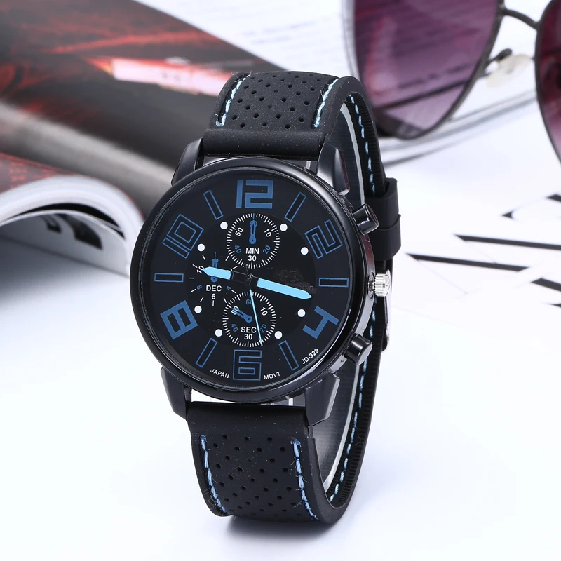 
Personalized Big Digital Dial Quartz Wrist Mens Sport Watch Outdoor Man Watches 