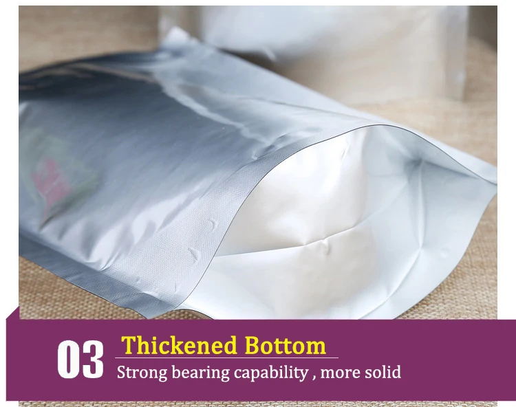 Wholesale Ziplock Stand Up Pouch Aluminum Foil Lined Black Coffee Beans Packaging Bags .jpg