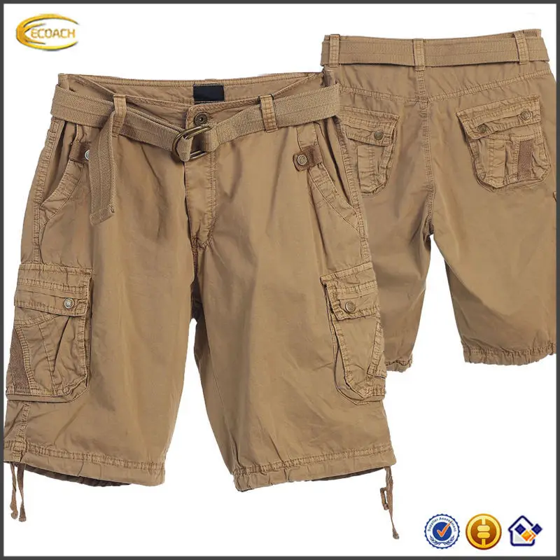 mens cargo shorts with snap pockets