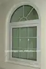 pvc durable arch top windows (single,double,triple,five lite casement)