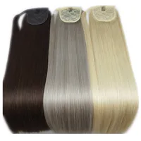 

2020 new arrival high quality 100g one sets human hair ponytail extensions