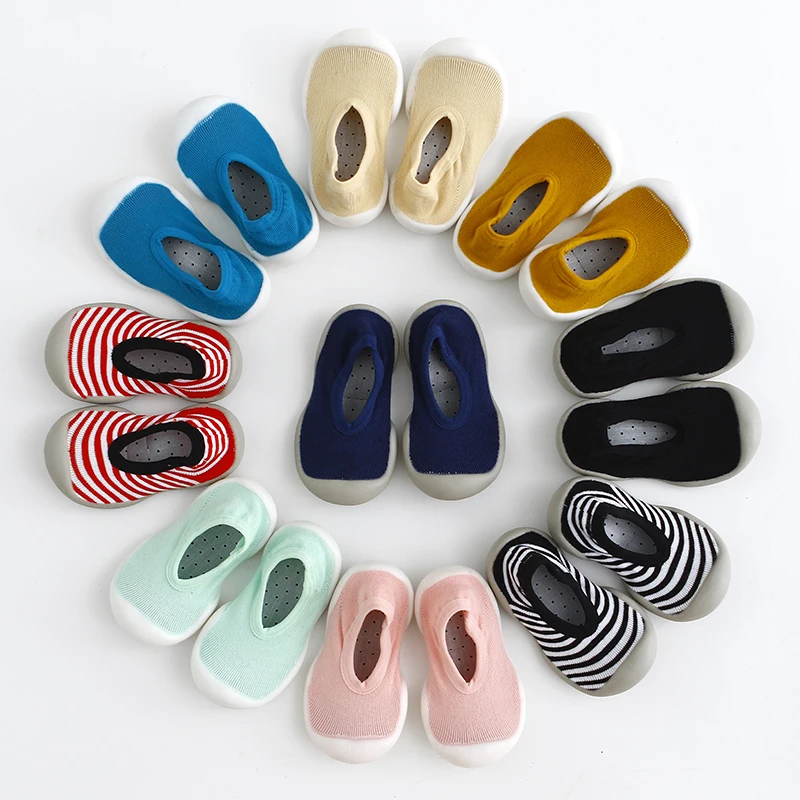 

hot sale Various colours antiskid wear resistance soft sole baby shoes socks, Optional