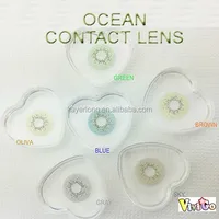 

color contact lens OCEAN 6 colors for choice