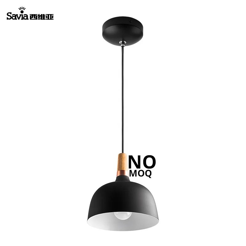 Savia Black&white Nordic Modern Aluminum Led E27 Kitchen Home Decorative Decor Hanging Lamp Pendant Light
