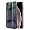 For iPhone Xs Max Shockproof Air Corner Case, Protective Aurora Light Clear Back Case for iPhone Xs Max