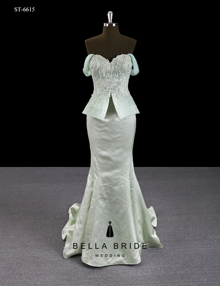 Latest Ladies Party Wear Gown Dresses Evening Wedding Dress For