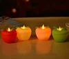 Electric led tear drop tea light candles for promotional gifts/ party decoration
