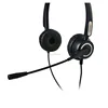 call center telephone headset double telephone RJ headset for telephone operator